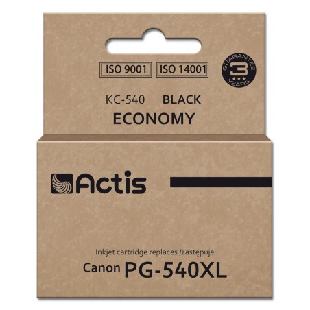 Actis KC-540 Ink (replacement for Canon PG-540XL; Supreme; 22 ml; black).