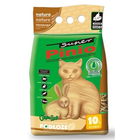Certech Cat Litter Super Pinio Natural 10 l - Wooden Cat Litter