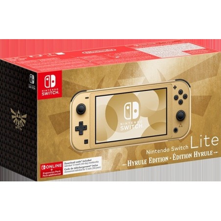 Nintendo Switch Lite Hyrule Edition portable game console 14 cm (5.5") 32 GB Touchscreen Wi-Fi Gold