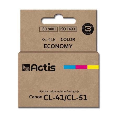 Actis KC-41R Ink (replacement for Canon CL-41/CL-51; Standard; 18 ml; color: cyan, magenta, yellow)
