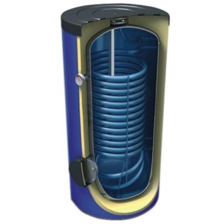 Vertical water heater with one DHW coil MAXI 3.2m2 - 300L