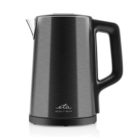 ETA Kettle | ETA459790000 Ester | Electric | 2200 W | 1.5 L | Stainless steel | 360° rotational base | Black