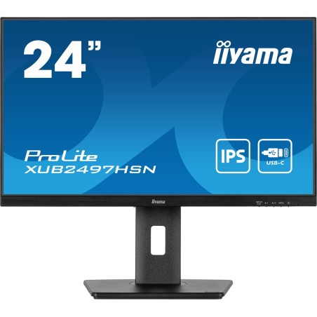iiyama ProLite XUB2497HSN-B2 computer monitor 60.5 cm (23.8") 1920 x 1080 pixels Full HD LED Black