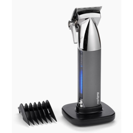 BaByliss Super-X Metal E996E hair trimmers/clipper Anthracite, Stainless steel 5 Lithium-Ion (Li-Ion)