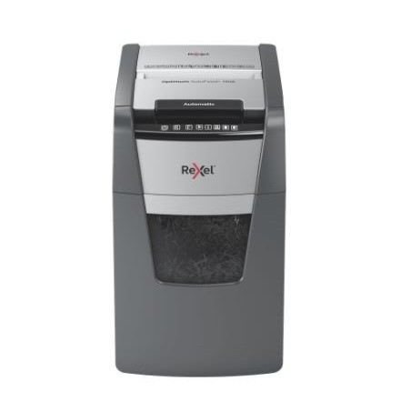 Rexel AutoFeed+ 150X automatic shredder, P-4, cuts confetti cut (4x28mm), 150 sheets, 44 litre bin