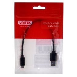 UNITEK CABLE USB-C - USB-A...