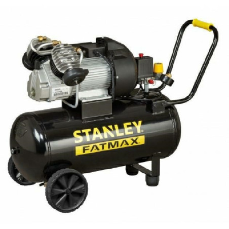 STANLEY OIL COMPRESSOR 50L FMXCM0083E DV2 FATMAX BLACK 400/10/50 + PAINT KIT