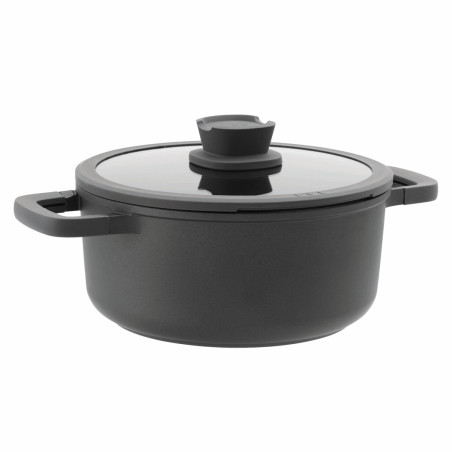 BergHOFF Leo Stone+ 4.4 L Black Aluminium