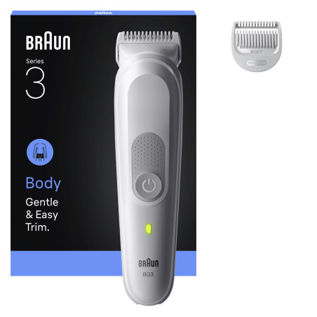 Braun Series 3 80789711 body groomer/shaver Light grey