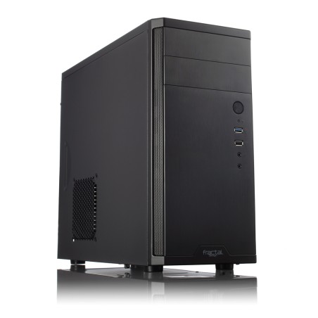 Fractal Design | CORE 1100 | Black | Micro ATX | Power supply included No | ATX PSUs, up to 185mm if a typical-length optical drive is mounted