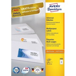 Avery 3481 self-adhesive...