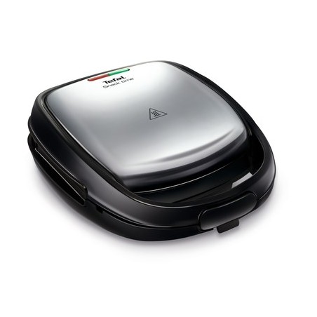 Tefal SW341D12 sandwich maker 700 W Black, Stainless steel