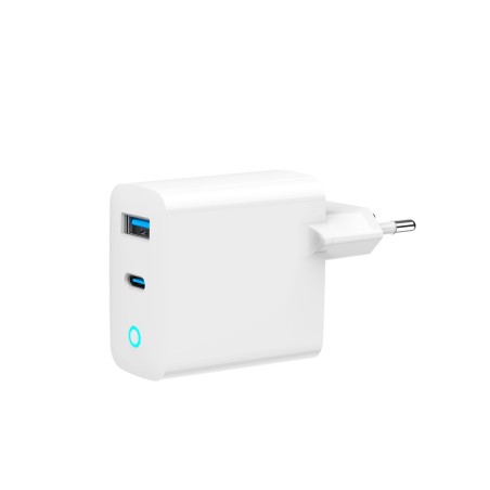 Gembird TA-UC-PDQC65L-W-01 mobile device charger Universal White AC Fast charging Indoor