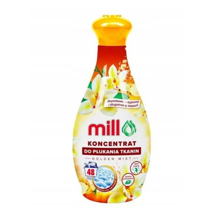 MILL Fabric softener concentrate GOLDEN MIST 1.3 l, 48 rinses