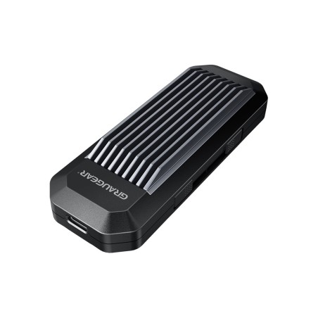 GRAUGEAR G-M202-AC-10G storage drive enclosure SSD enclosure Black M.2