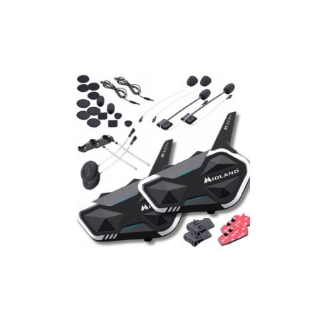 Motorbike Intercom Midland R1 MESH TWIN