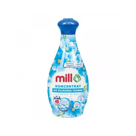 MILL Fabric softener concentrate FRESH WIND 1.3 l, 48 rinses