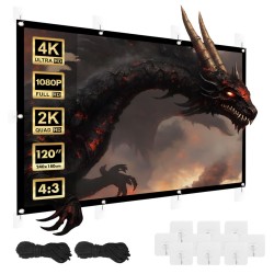 Maclean projection screen,...