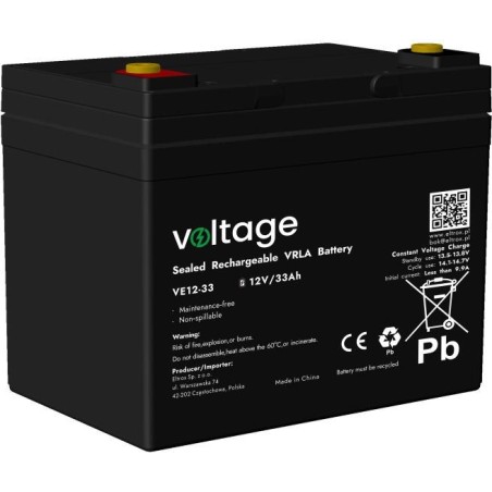 Battery AGM 12V 33Ah VE12-33