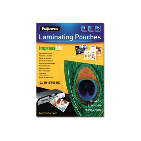 LAMINATOR POUCH GLOSSY/A4 100 100PCS 5351111 FELLOWES