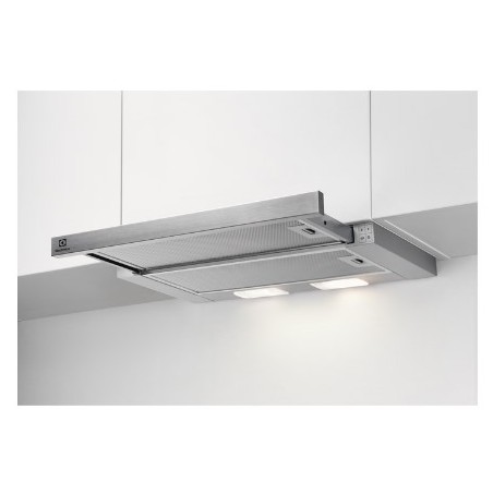 Electrolux LFP326S cooker hood Semi built-in (pull out) Grey 410 m³/h C