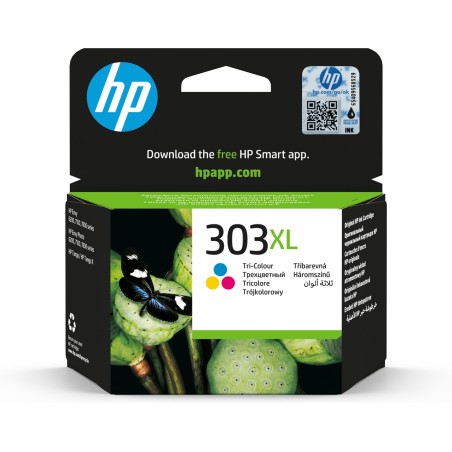 HP 303XL    Dreifarbig          Tintenpatrone 10ml