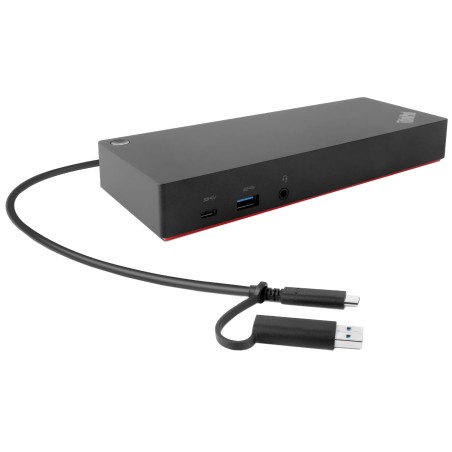 Lenovo 40AF0135EU notebook dock/port replicator Wired Black
