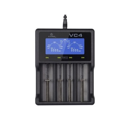 XTAR VC4SL battery charger to Li-ion / Ni-MH / Ni-CD 18650