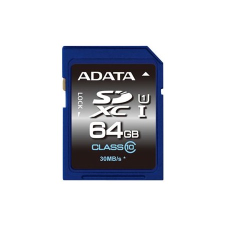 ADATA | Premier | 64 GB | SDHC | Flash memory class 10 | No