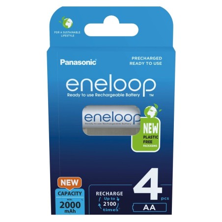 Rechargeable batteries PANASONIC ENELOOP AA 2000 mAh 4 szt (BK-3MCDE/4CP)