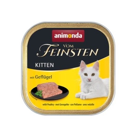 ANIMONDA Vom Feinsten Kitten Chicken - wet cat food - 100g