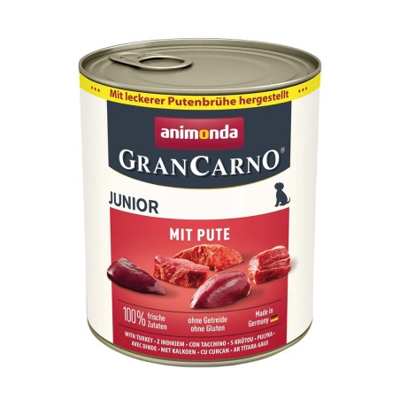 ANIMONDA GranCarno Junior Turkey - wet dog food - 800g