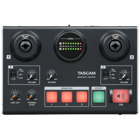 Tascam US-42B - MiniStudio-Series "Creator" - USB audio interface