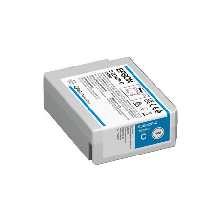 Epson SJIC42P-C Ink cartridge for ColorWorks C4000e (Cyan)