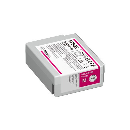 Epson SJIC42P-M Ink cartridge for ColorWorks C4000e ( Magenta)