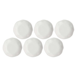 Set of 6 deep plates 21 cm...