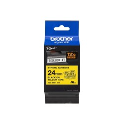 BROTHER TZES651 24 BLACK ON...