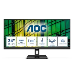 AOC U34E2M computer monitor...