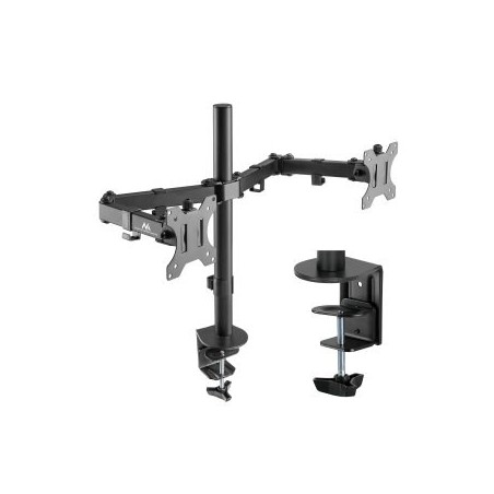 Maclean MC-884 monitor mount / stand 81.3 cm (32") Black Desk