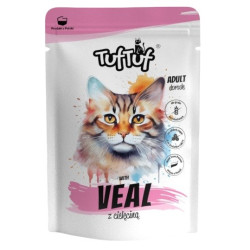 TUF TUF with veal - wet cat...