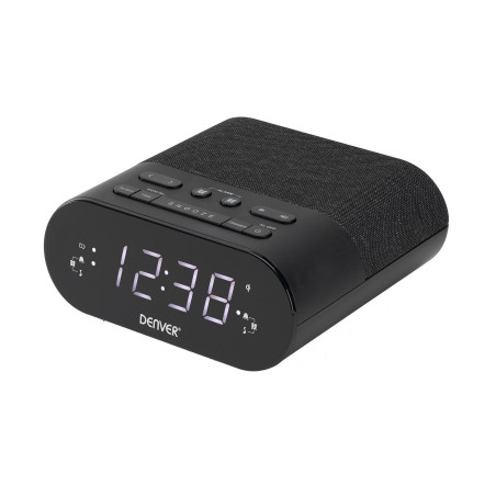 Denver CRQ-107 Digital alarm clock Black
