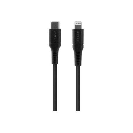 Fixed | Liquid Silicone Cable USB-C/Lightning, 2m | FIXDLS-CL2-BK