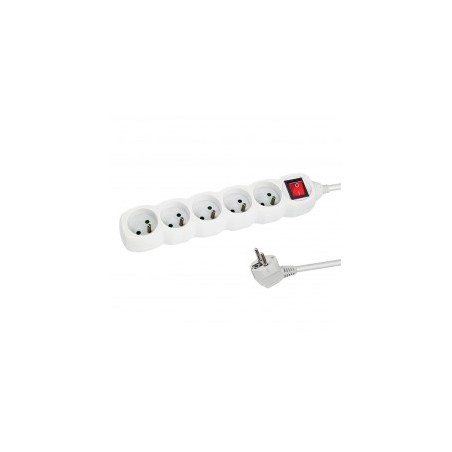 Esperanza ELK215W power extension 3 m 5 AC outlet(s) Indoor White