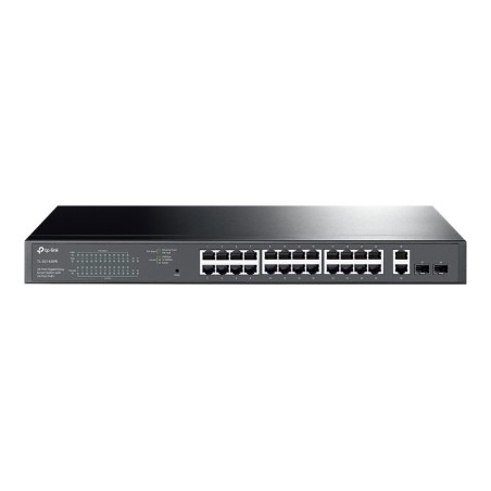 Switch|TP-LINK|Desktop/pedestal|28x10Base-T / 100Base-TX / 1000Base-T|PoE+ ports 24|250 Watts|TL-SG1428PE