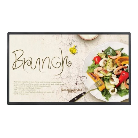 LG | 32SM5J-B | 32 " | Landscape/Portrait | 24/7 | WebOS | Wi-Fi | 400 cd/m² | 1,000,000:1 | 10 ms | 178 ° | 178 °