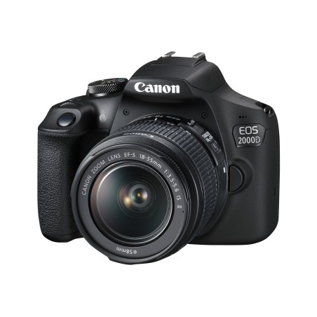 Canon | SLR Camera Kit | Megapixel 24.1 MP | Image stabilizer | ISO sensitivity (max) 12800 | Display diagonal 3.0 " | Wi-Fi | Video recording | APS-C | Black