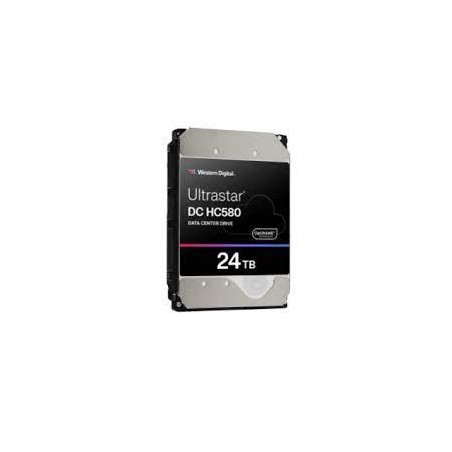 HDD|WESTERN DIGITAL ULTRASTAR|Ultrastar DC HC580|24TB|SATA|512 MB|7200 rpm|3,5"|0F62796