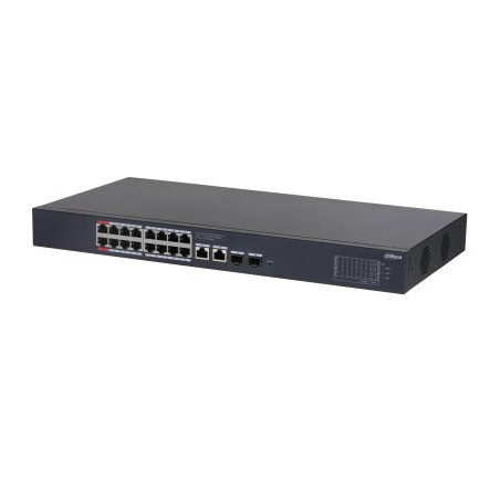 Dahua Technology CS4220-16GT-240 Managed L2 Gigabit Ethernet (10/100/1000) Power over Ethernet (PoE) Black