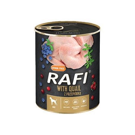 DOLINA NOTECI Rafi with quail - wet dog food - 800g