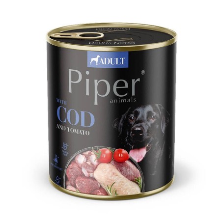 Dolina Noteci Piper with cod - Wet dog food 800 g